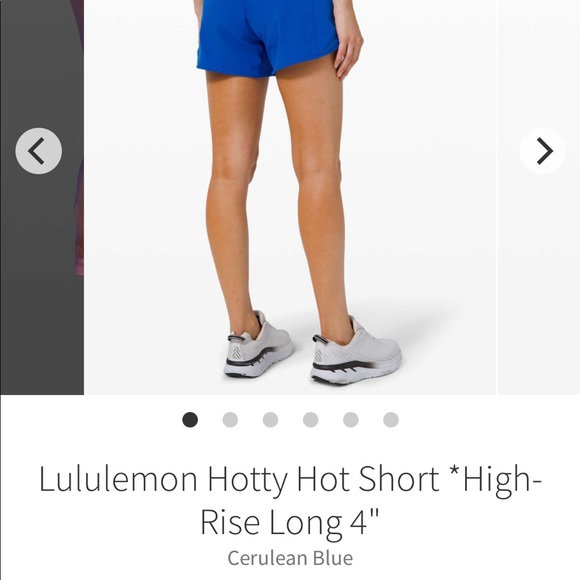 Lululemon size 6 hotty hot shorts - Picture 4 of 4
